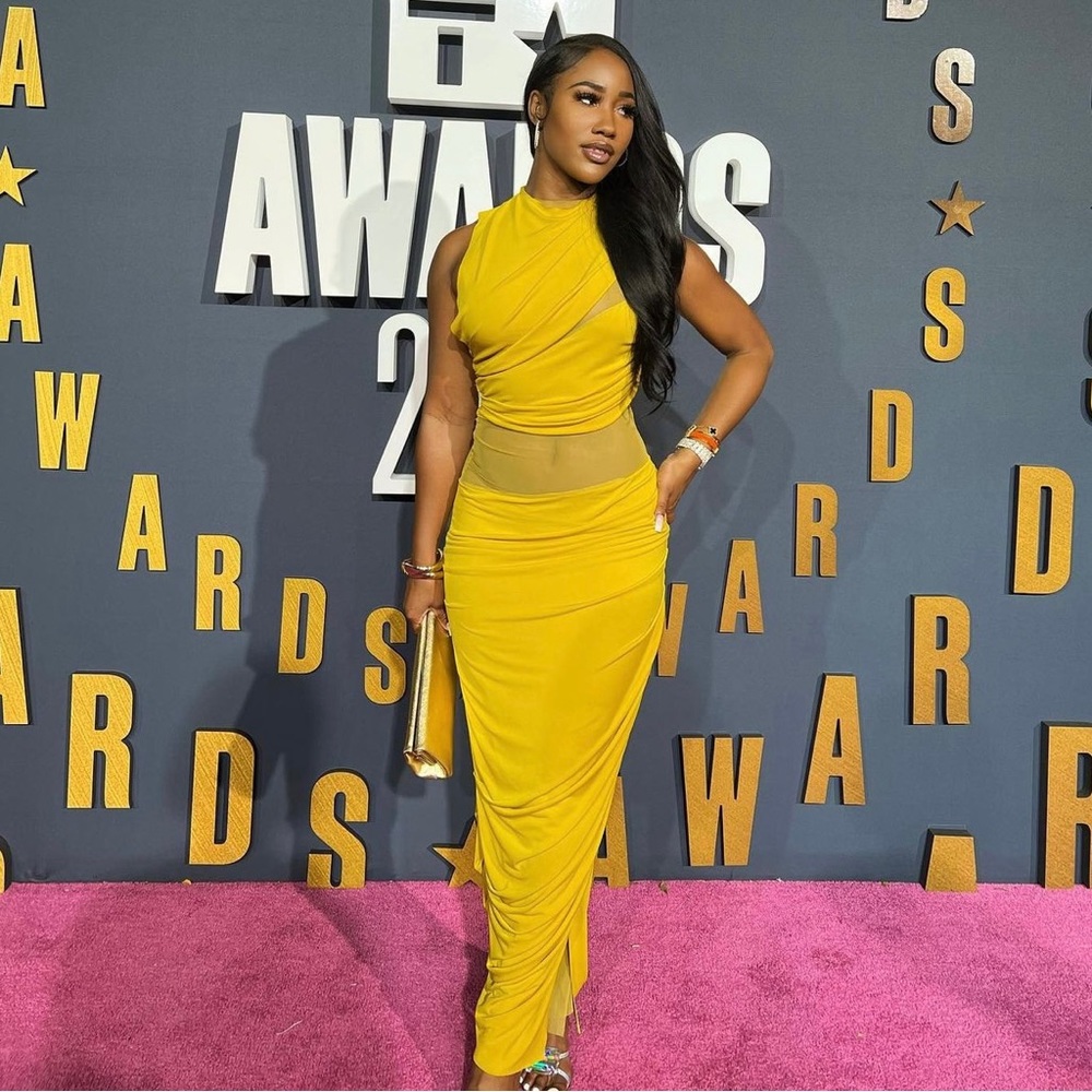 LOUDBRANDSTUDIOS OIYL DRAPE DRESS